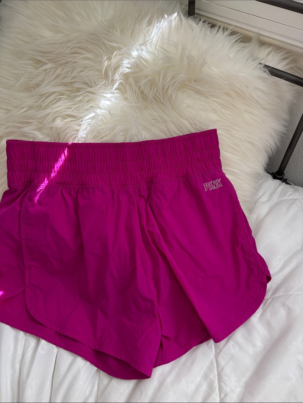 PINK Victoria's Secret Magenta Athletic Shorts